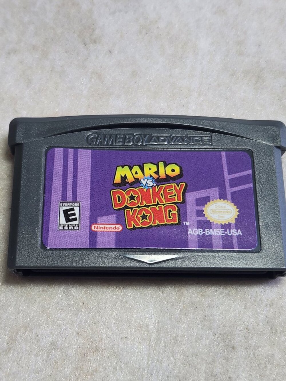 Mario vs Donkey Kong Nintendo Gameboy Advance GBA
